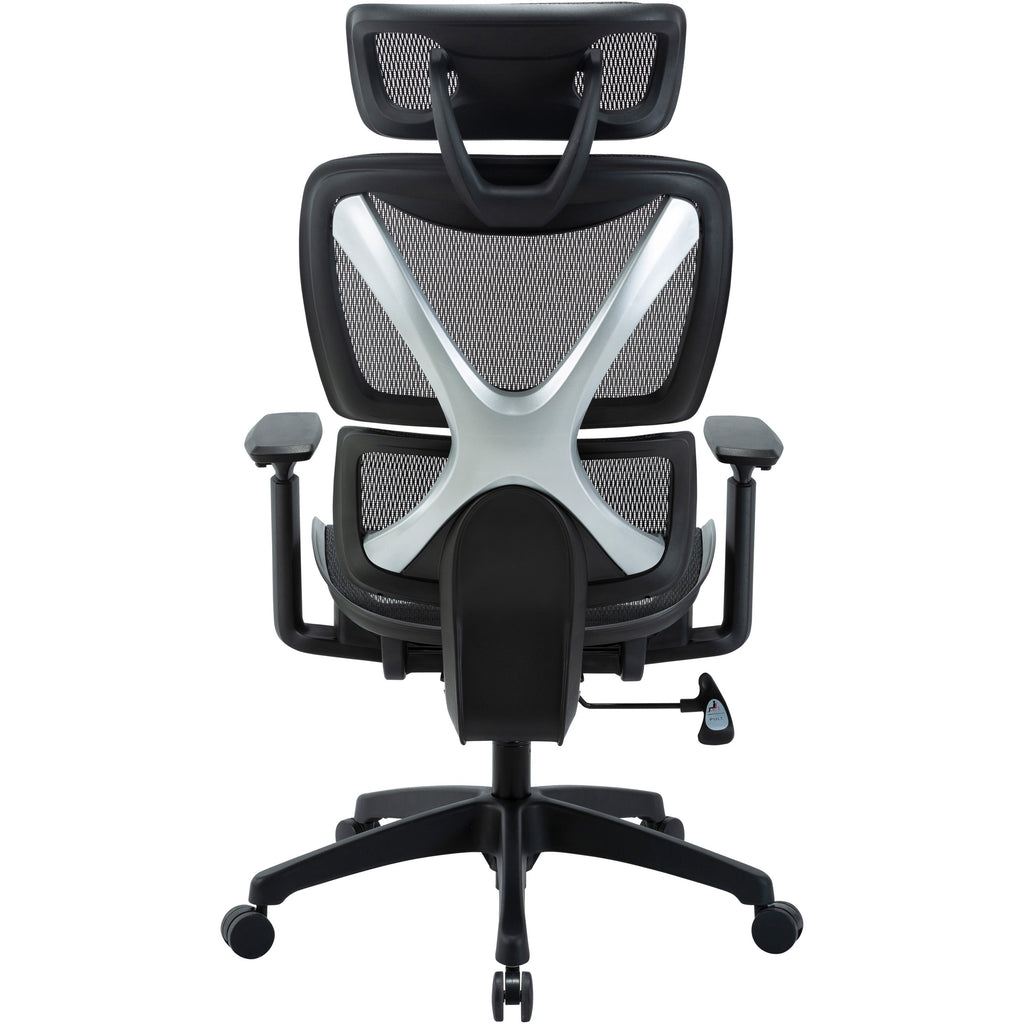 lorell-high-back-mesh-chair-black-mesh-seat-black-mesh-back-plastic-frame-high-back-5-star-base-armrest-1-each_llr84396 - 5