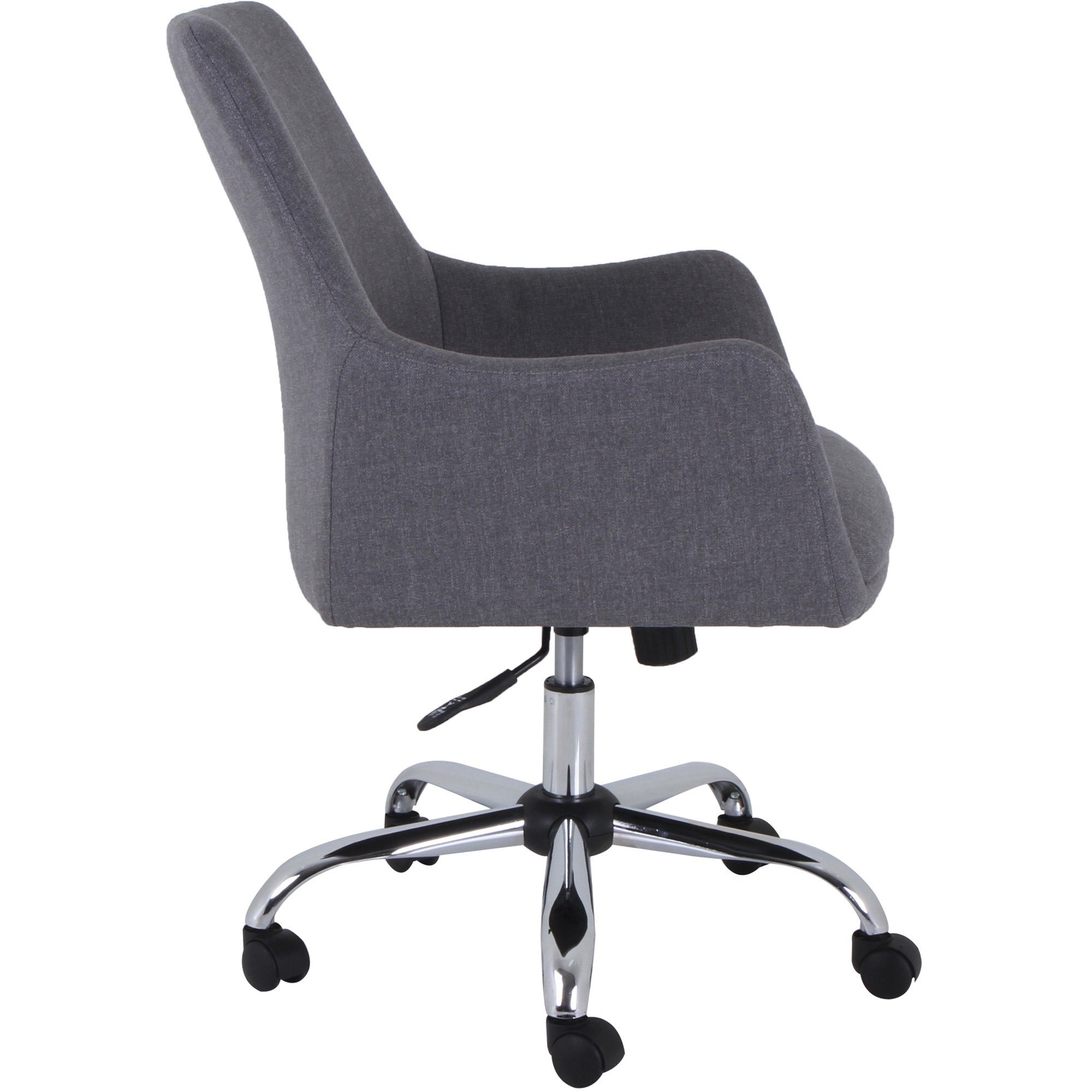 lorell-mid-century-modern-flannel-guest-chair-gray-1-each_llr68549 - 6