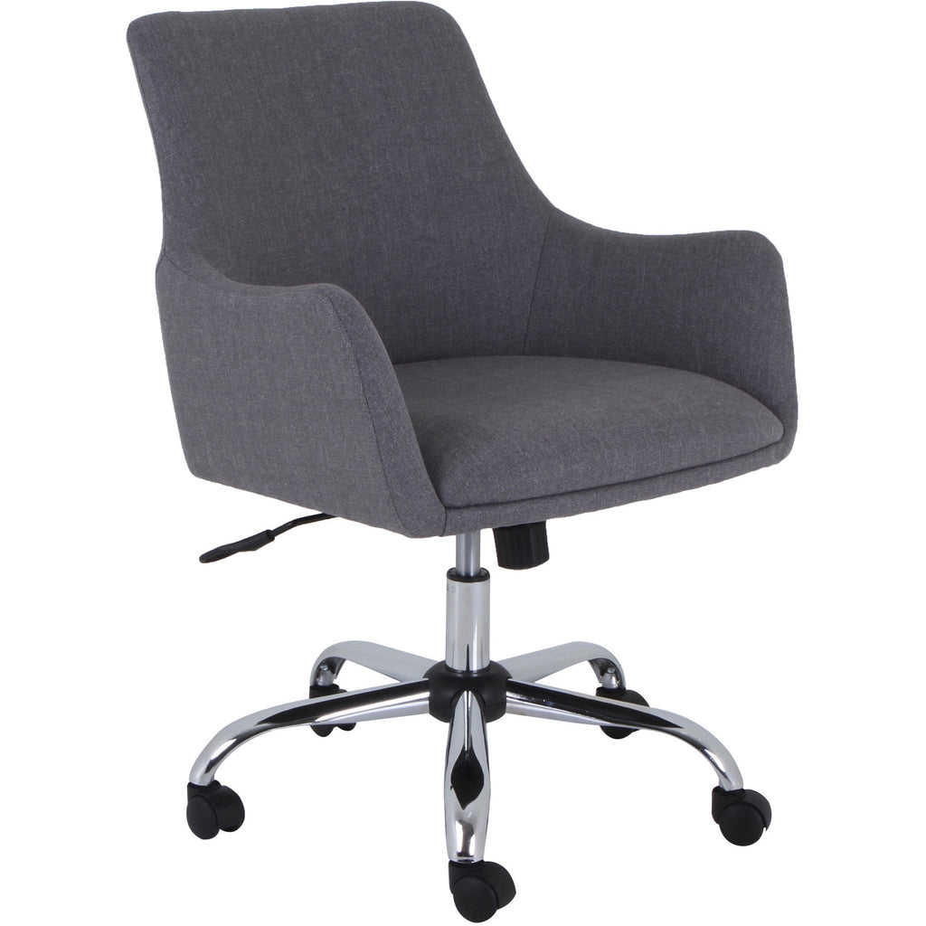 lorell-mid-century-modern-flannel-guest-chair-gray-1-each_llr68549 - 1