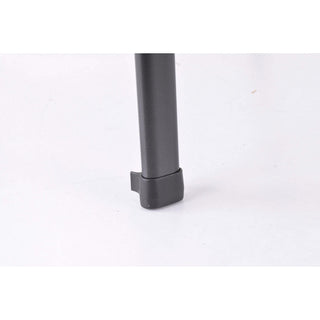 Lorell Low-Back Stack Chairs - Polypropylene Seat - Polypropylene Back - Low Back - Four-legged Base - Black - 4 / Carton