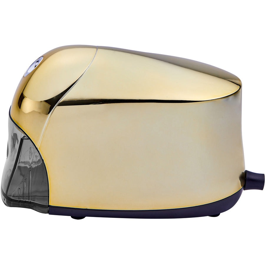 Bostitch QuietSharp Executive Pencil Sharpener - x 4" Width x 7.5" Depth - Gold - 1 Each
