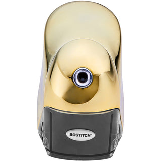 Bostitch QuietSharp Executive Pencil Sharpener - x 4" Width x 7.5" Depth - Gold - 1 Each