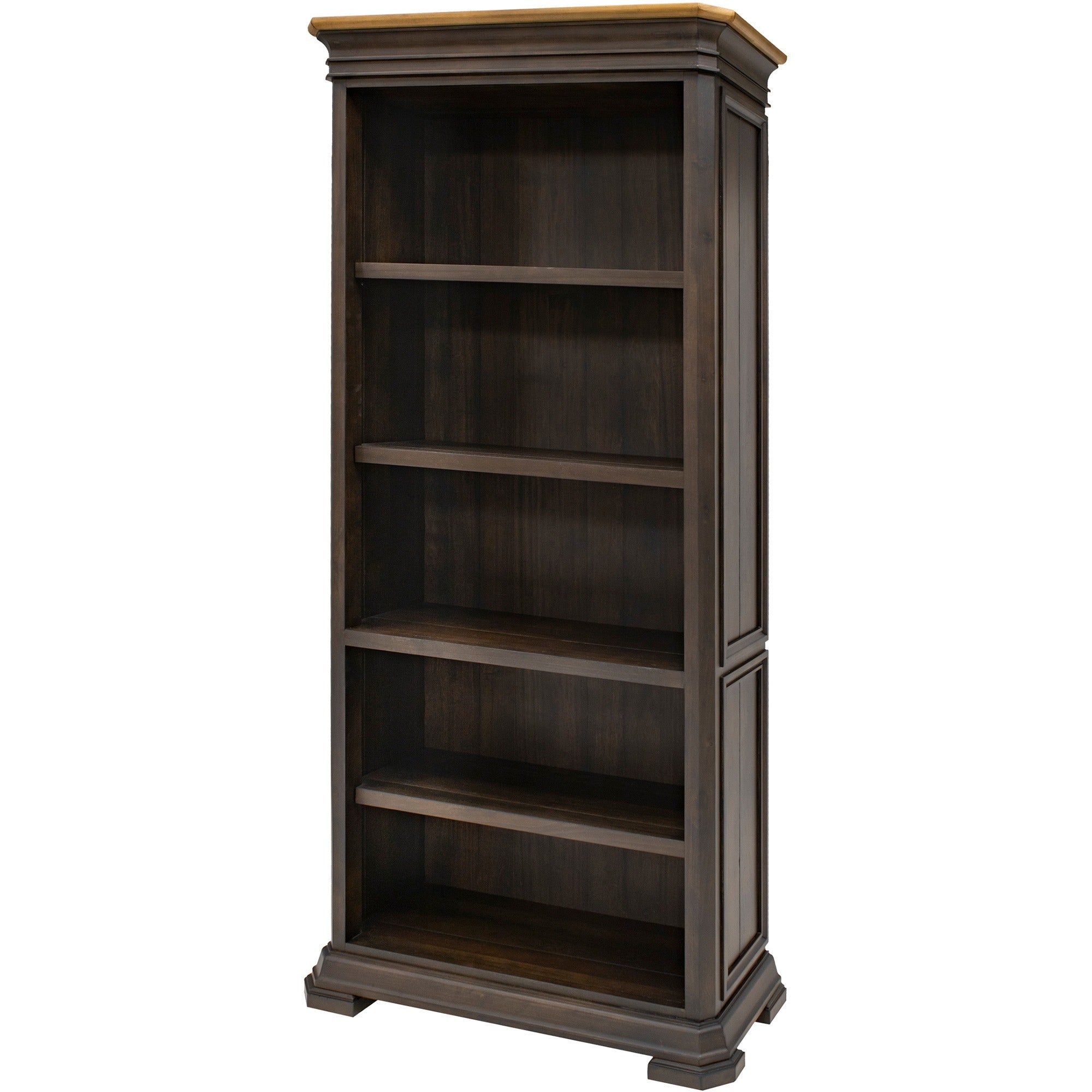 martin-sonoma-veneer-bookcase-36-x-7814-2-doors-3-adjustable-shelfves-material-wood-veneer-finish-dark-roast_mrtimsa3678 - 1