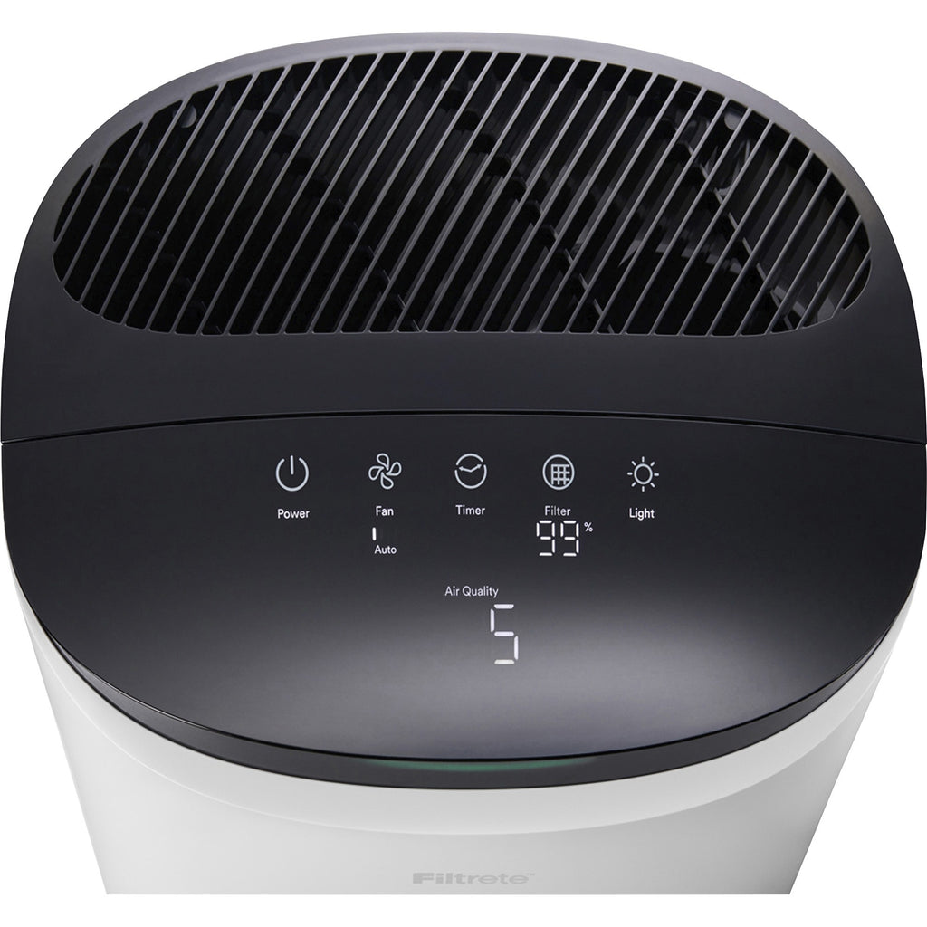 Smart Medium Room Air Purifier, 150 sq ft Room Capacity, White - 4