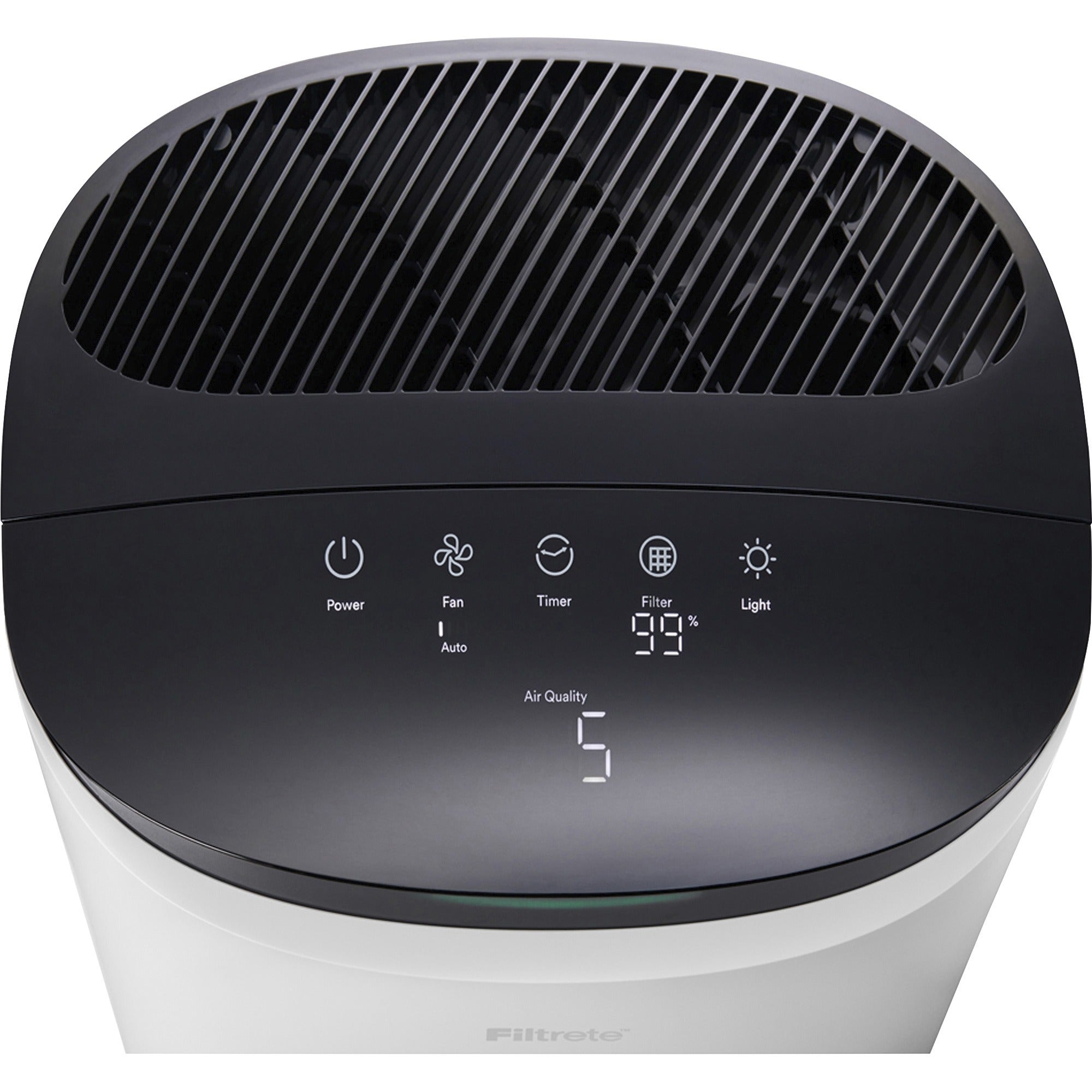 Smart Medium Room Air Purifier, 150 sq ft Room Capacity, White - 4
