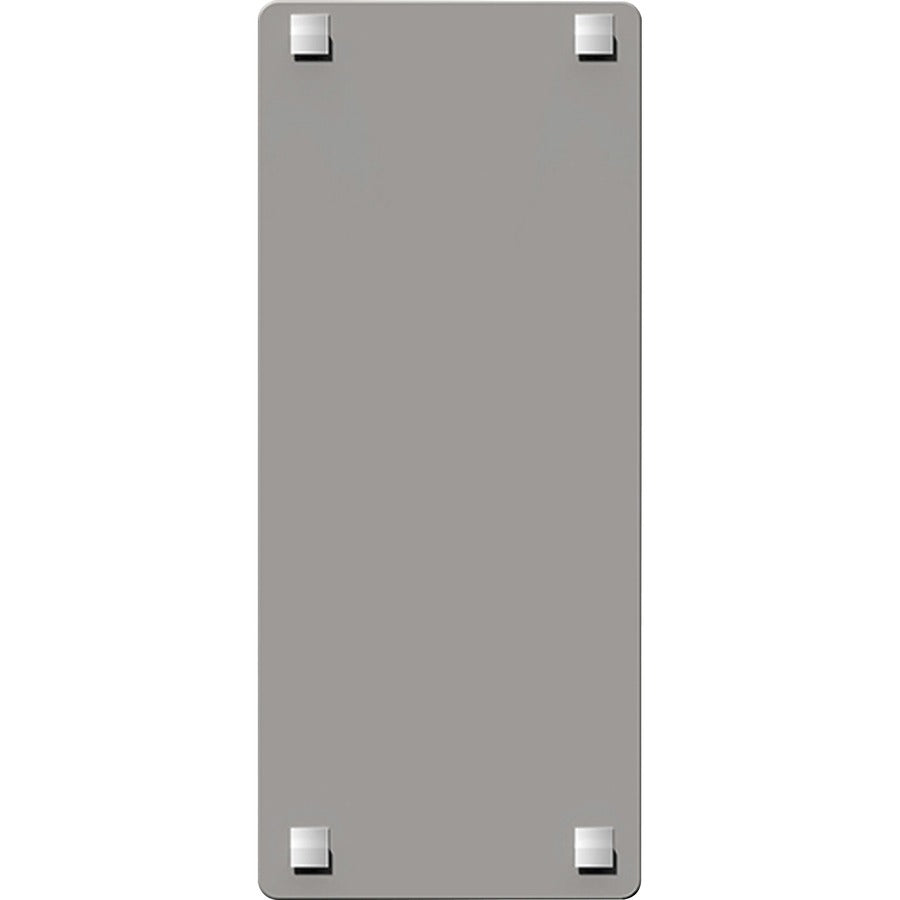 Lorell Do-it-Yourself Frameless Corkboard - 36" Height x 15" Width - Gray Cork Surface - Frameless - Gray Aluminum Frame - 1 Each