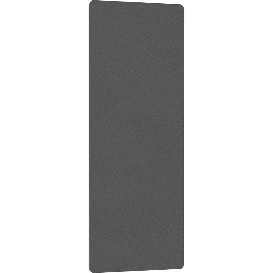 Lorell Do-it-Yourself Frameless Corkboard - 36" Height x 15" Width - Gray Cork Surface - Frameless - Gray Aluminum Frame - 1 Each