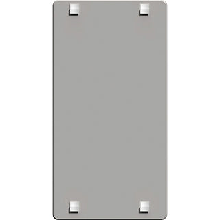 Lorell Do-it-Yourself Frameless Corkboard - 36" Height x 18" Width - Gray Cork Surface - Frameless - Aluminum Frame - 1 Each