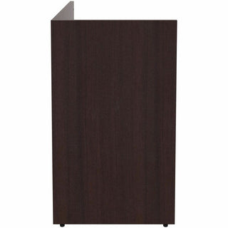 Lorell Essentials Series Reception Return - 42" x 24"41.5" - Material: Laminate - Finish: Espresso