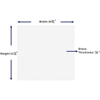lorell-diy-frameless-magnetic-glass-board-36-3-ft-width-x-36-3-ft-height-white-glass-surface-aluminum-frame-rectangle-magnetic-1-each_llr18324 - 2
