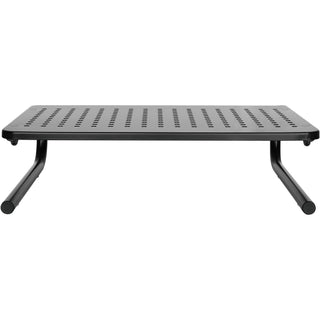 lorell-monitor-laptop-stand-20-lb-load-capacity-55-height-x-145-depth-desktop-steel-black-for-monitor-notebook-ventilated-rubber-pad-non-skid_llr18330 - 2