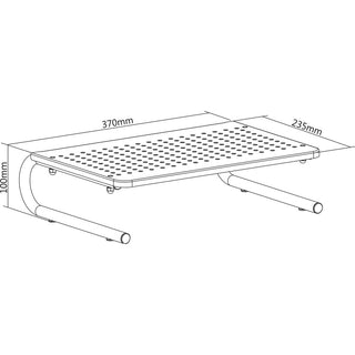 lorell-monitor-laptop-stand-20-lb-load-capacity-55-height-x-145-depth-desktop-steel-black-for-monitor-notebook-ventilated-rubber-pad-non-skid_llr18330 - 4