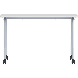lorell-training-table-for-table-toplaminated-top-300-lb-capacity-2950-table-top-length-x-2363-table-top-width-x-1-table-top-thickness-4725-height-assembly-required-gray-particleboard-top-material-1-each_llr60847 - 3