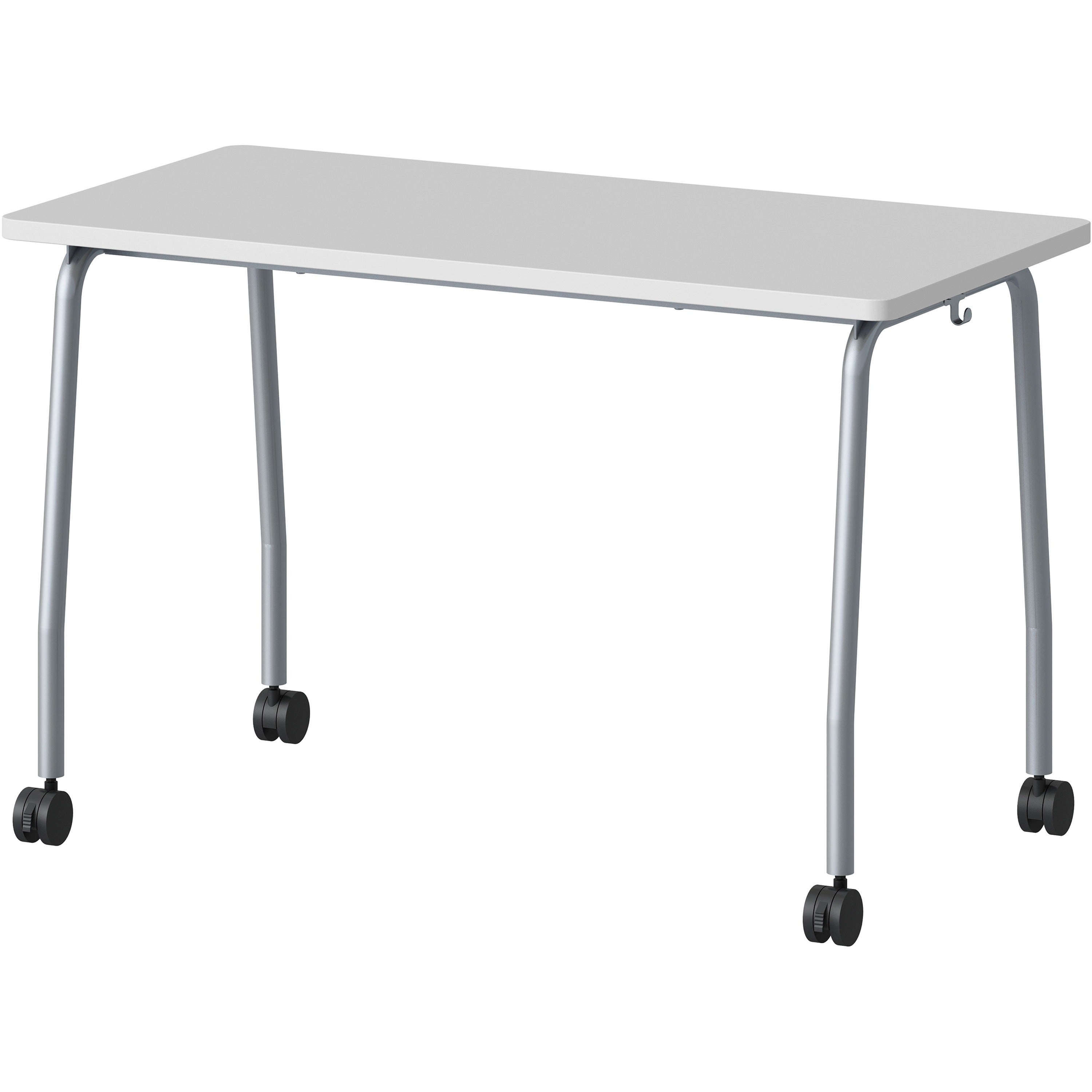 lorell-training-table-for-table-toplaminated-top-300-lb-capacity-2950-table-top-length-x-2363-table-top-width-x-1-table-top-thickness-4725-height-assembly-required-gray-particleboard-top-material-1-each_llr60847 - 4