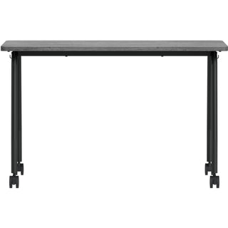 Lorell Training Table - For - Table TopLaminated Top - 300 lb Capacity - 29.50" Table Top Length x 23.63" Table Top Width x 1" Table Top Thickness - 47.25" Height - Assembly Required - Weathered Charcoal - Particleboard Top Material - 1 Each - 3