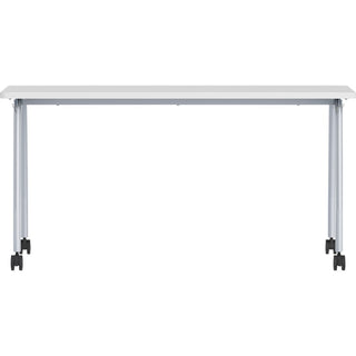 Lorell Training Table - For - Table TopLaminated Top - 300 lb Capacity - 29.50" Table Top Length x 23.63" Table Top Width x 1" Table Top Thickness - 59" Height - Assembly Required - Gray - Particleboard Top Material - 1 Each
