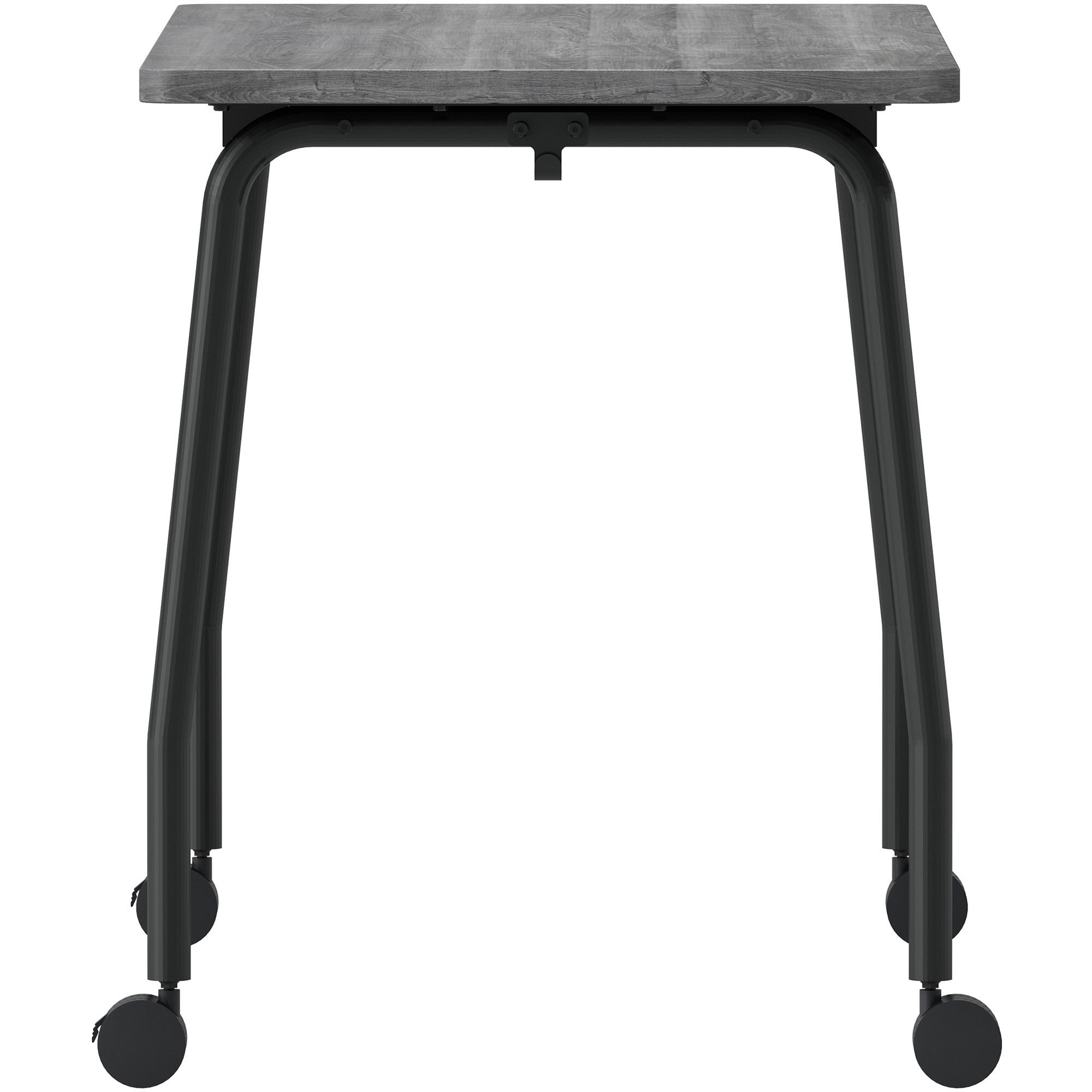 lorell-training-table-for-table-toplaminated-top-300-lb-capacity-2950-table-top-length-x-2363-table-top-width-x-1-table-top-thickness-59-height-assembly-required-weathered-charcoal-particleboard-top-material-1-each_llr60846 - 5