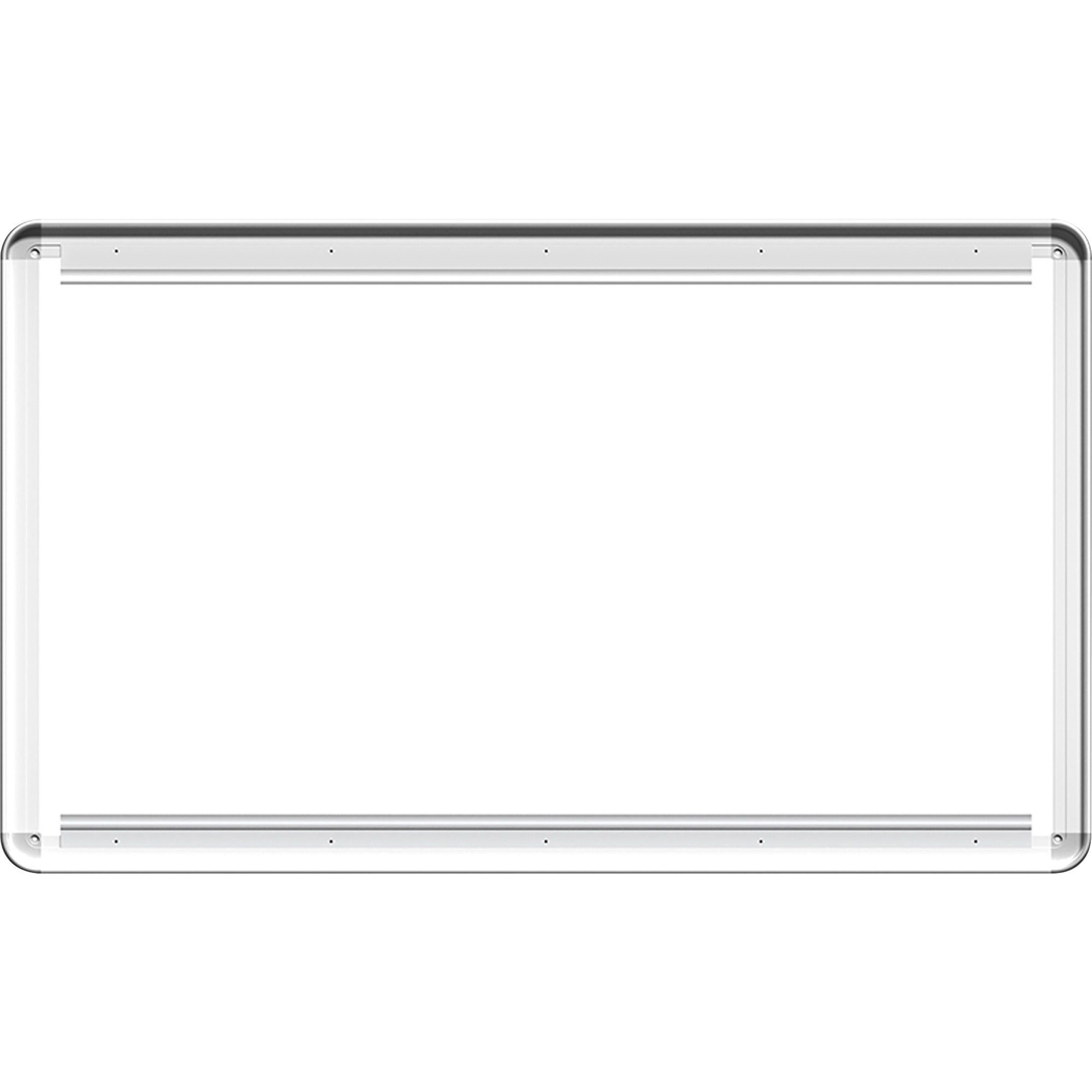 Lorell Mounting Frame for Whiteboard - Silver - 1 Each
