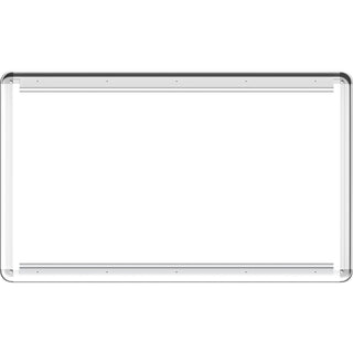 Lorell Mounting Frame for Whiteboard - Silver - 1 Each