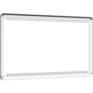 Lorell Mounting Frame for Whiteboard - Silver - 1 Each