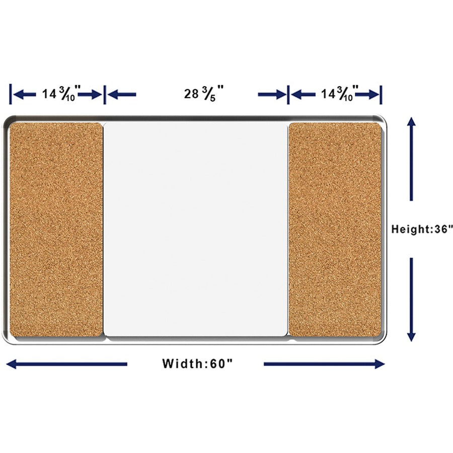 lorell-mounting-frame-for-whiteboard-silver-1-each_llr18321 - 5