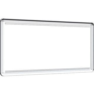 Lorell Mounting Frame for Whiteboard - Silver - 1 Each