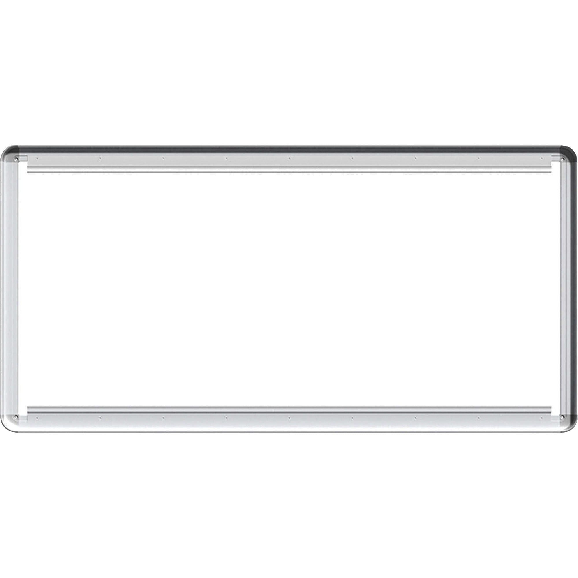 Lorell Mounting Frame for Whiteboard - Silver - 1 Each