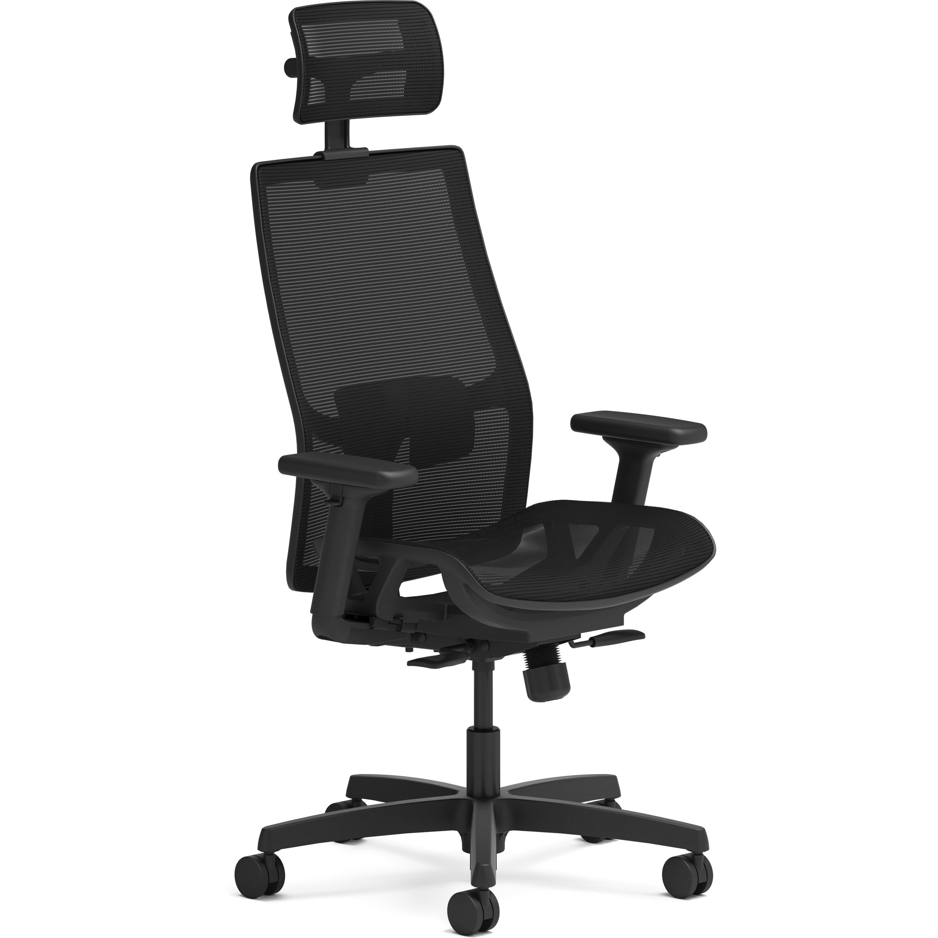 hon-ignition-20-mid-back-task-chair-with-headrest-black-mesh-seat-fog-mesh-back-mid-back-black-armrest-1-each_honi2msky1imthr - 1