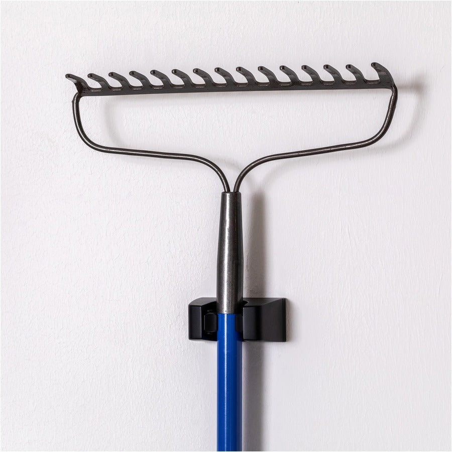 Duck Brand EasyMounts Heavy-Duty Tool Holder - Fiberglass - 1 Each - Black