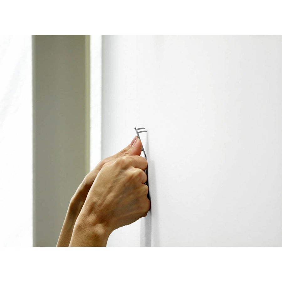 3M CLAW Drywall Picture Hanger - 45 lb (20.41 kg), 25 lb (11.34 kg), 15 lb (6.80 kg) Capacity - 2" Length - for Pictures, Project, Mirror, Frame, Home, Decoration - Steel - Gray - 10 / Pack