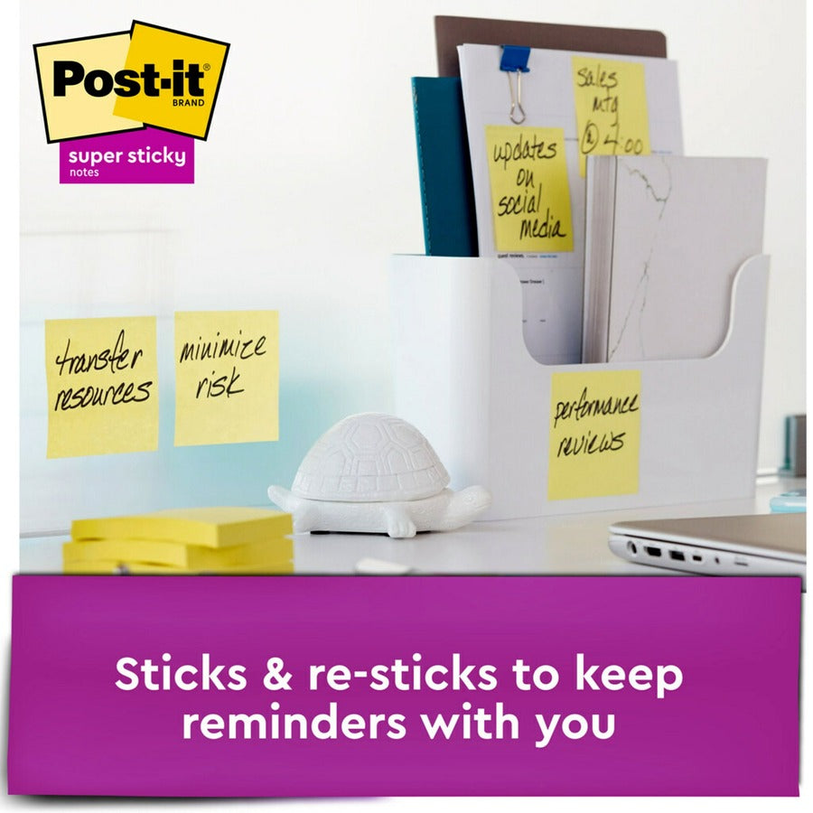Pop-up 3 x 3 Note Refill, Cabinet Pack, 3" x 3", Canary Yellow, 90 Sheets/Pad, 18 Pads/Pack