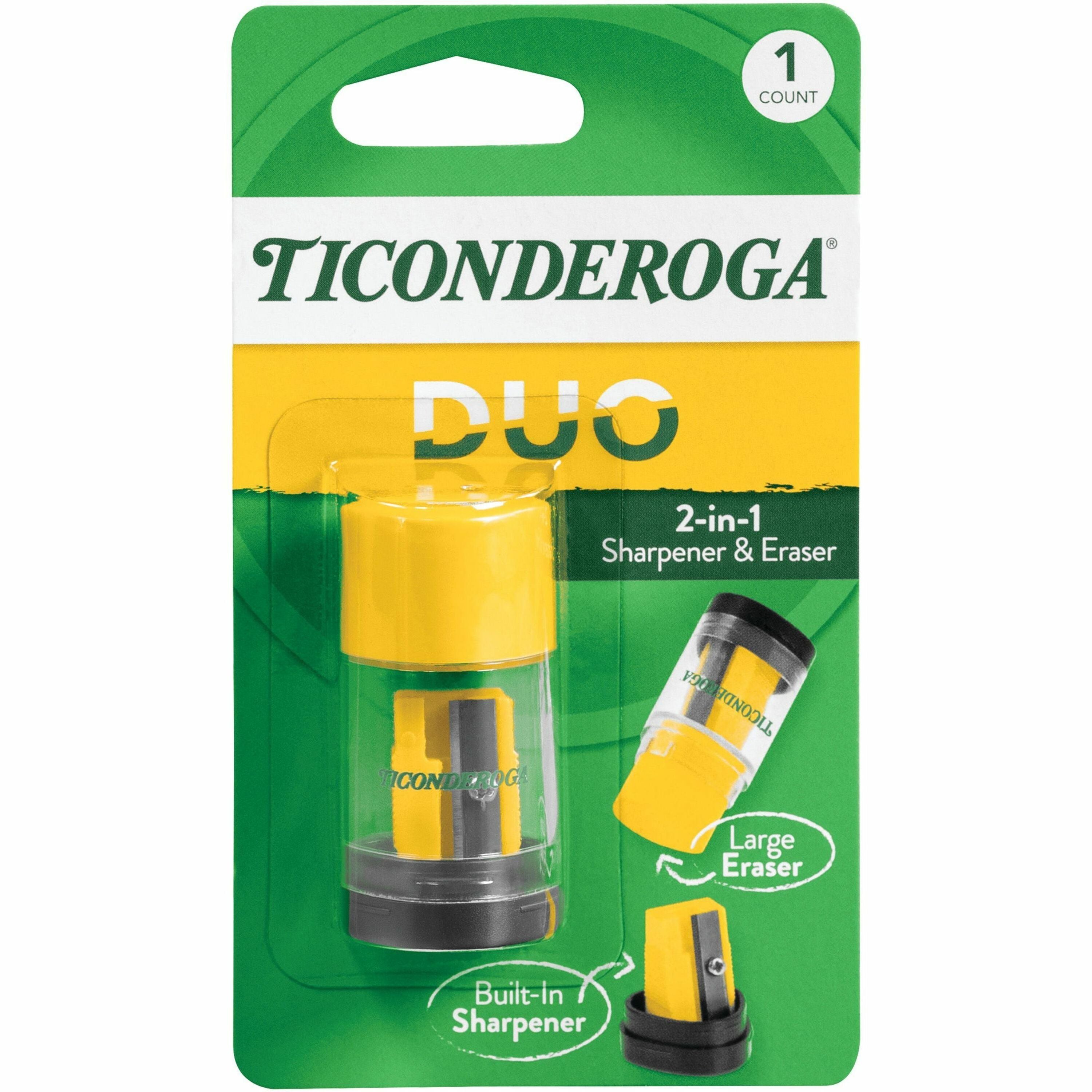 ticonderoga-duo-manual-pencil-sharpener-multicolor-1-each_dixx39001 - 1