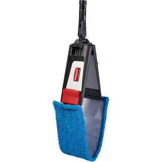 rubbermaid-commercial-adaptable-flat-mop-microfiber-pad-195-length-x-55-depth-microfiber-blue-12-carton_rcp2132427ct - 2