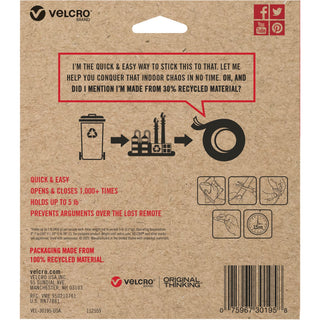 velcro-eco-collection-adhesive-backed-tape-10-ft-length-x-088-width-1-each-white_vek30195 - 2