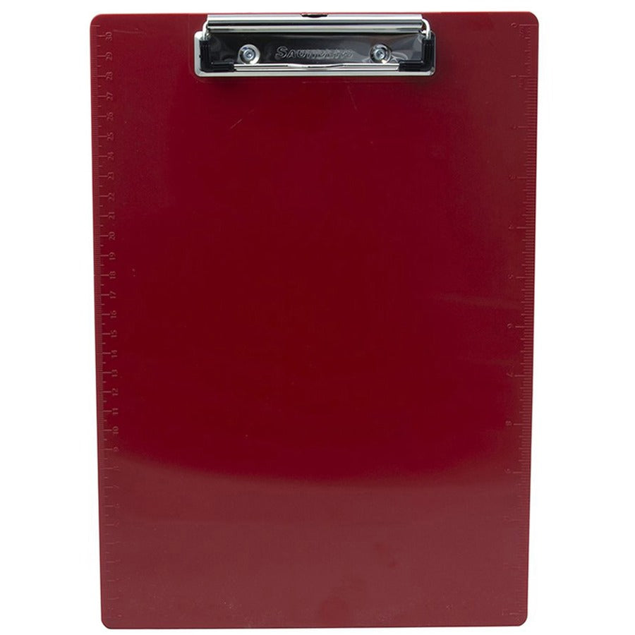 Saunders Recycled Plastic Clipboard - 0.50" Clip Capacity - 8 1/2" x 11" - Plastic - Multi - 3 / Pack
