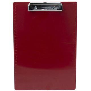 Saunders Recycled Plastic Clipboard - 0.50" Clip Capacity - 8 1/2" x 11" - Plastic - Multi - 3 / Pack