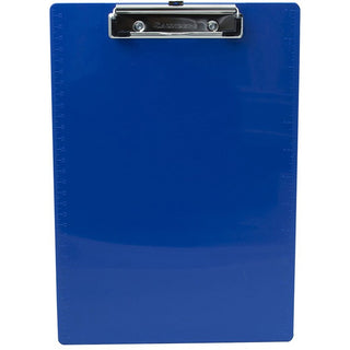 Saunders Recycled Plastic Clipboard - 0.50" Clip Capacity - 8 1/2" x 11" - Plastic - Multi - 3 / Pack
