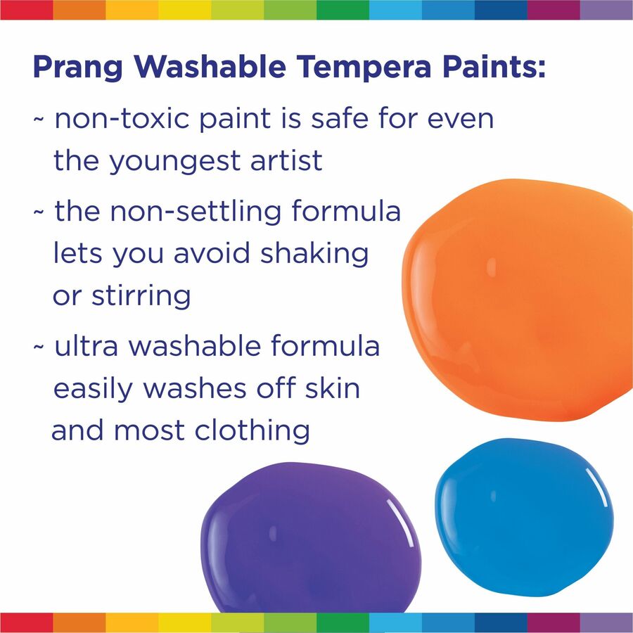 Washable Paint, Peach, 16 oz Dispenser-Cap Bottle