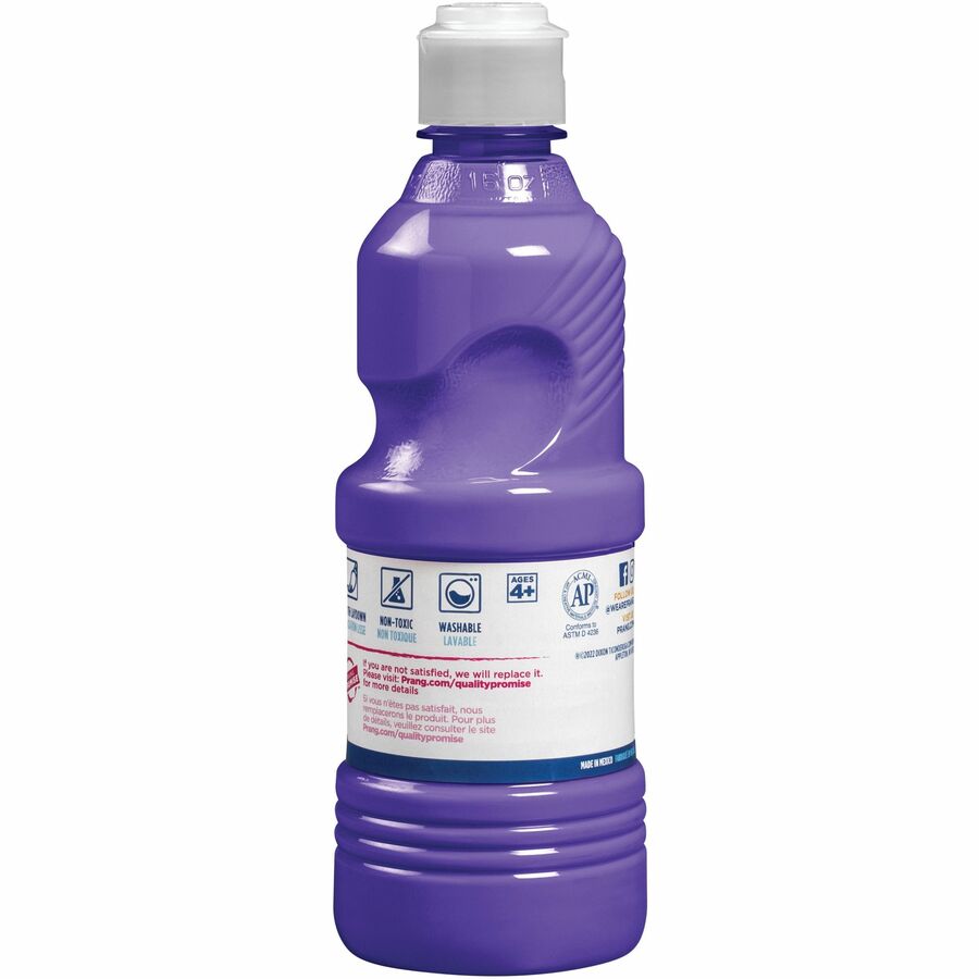 Prang Washable Tempera Paint - 16 fl oz - 1 Each - Violet