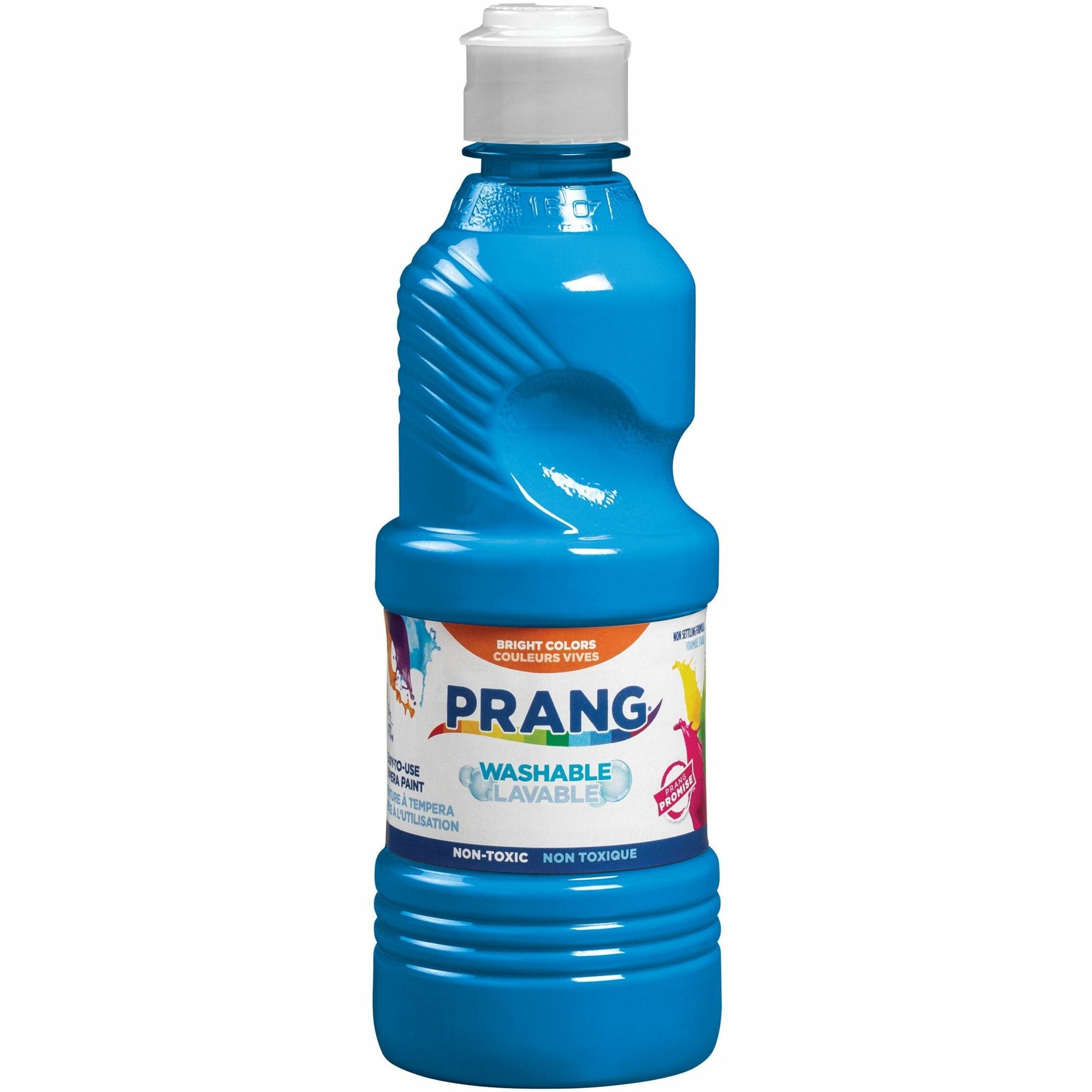 Washable Paint, Turquoise Blue, 16 oz Dispenser-Cap Bottle