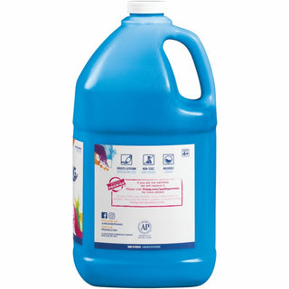 Prang Washable Tempera Paint - 1 gal - 1 Each - Turquoise Blue