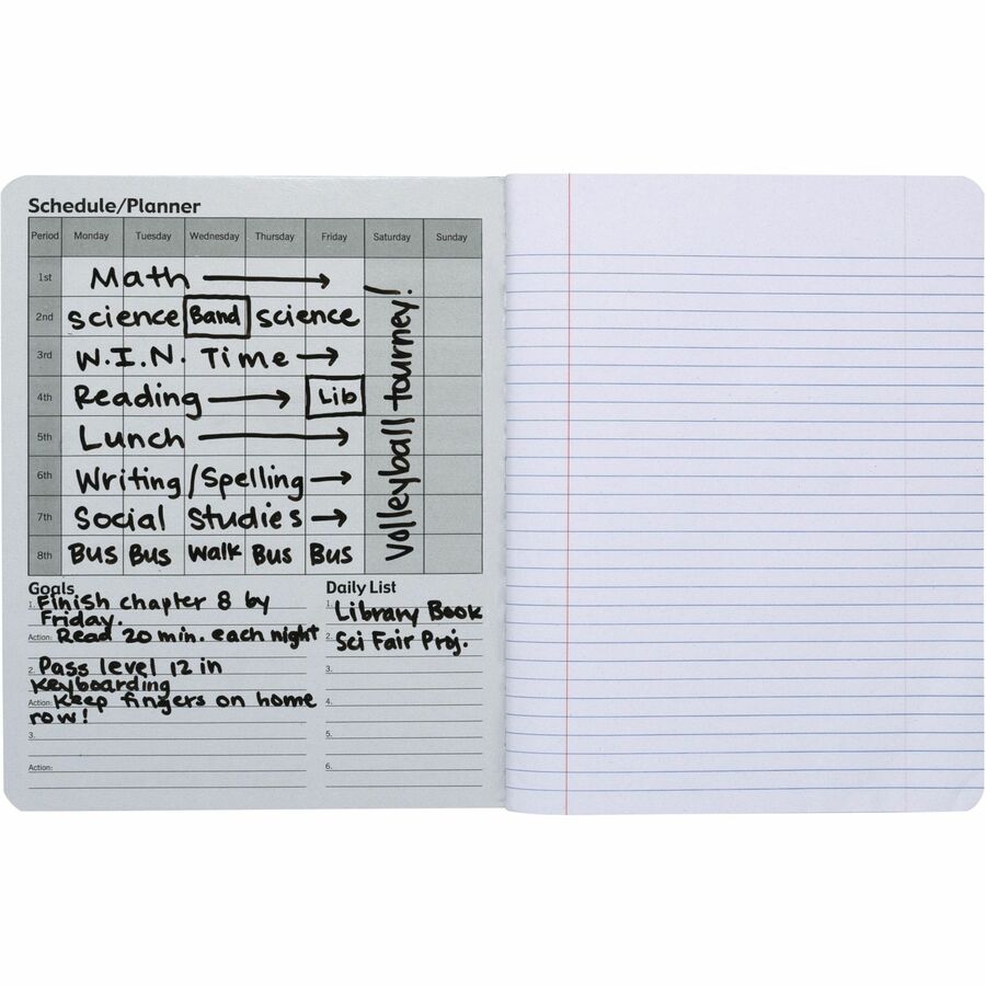 pacon-marble-hard-cover-wide-rule-composition-book-1-subjects-100-sheets-200-pages-wide-ruled-red-margin-975-x-75-x-04-black-marble-cover-recyclable-hard-cover-dry-erase-surface-1-each_pacpmmk37101de - 3