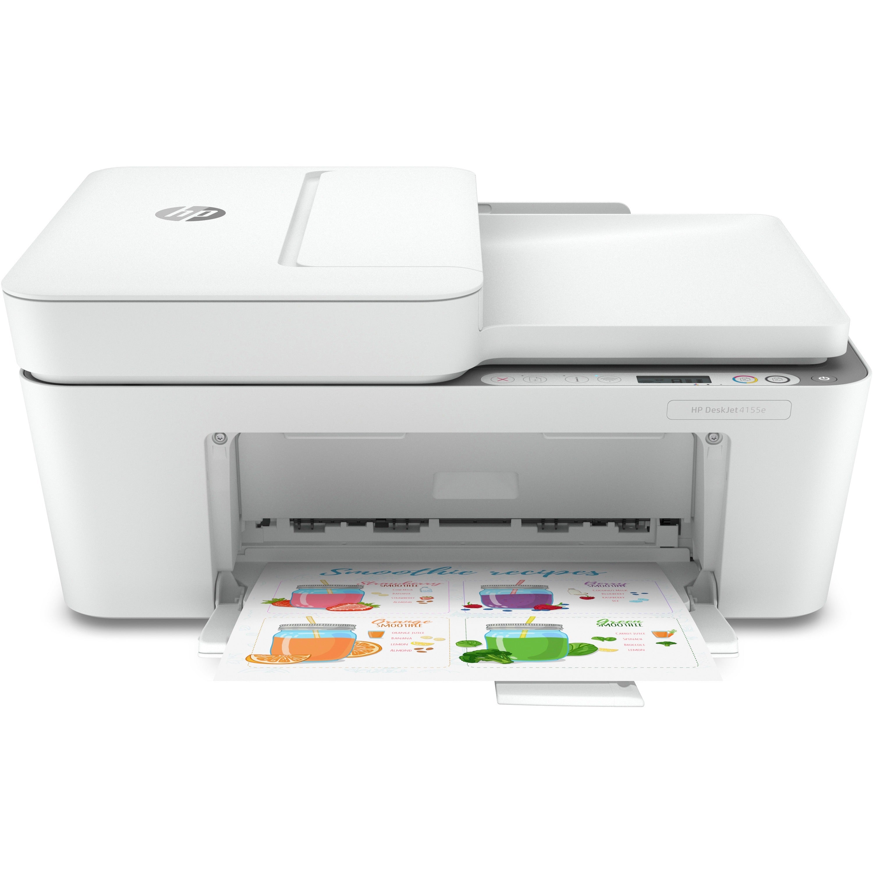 DeskJet 4155e Wireless All-in-One Inkjet Printer, Copy/Print/Scan - 2