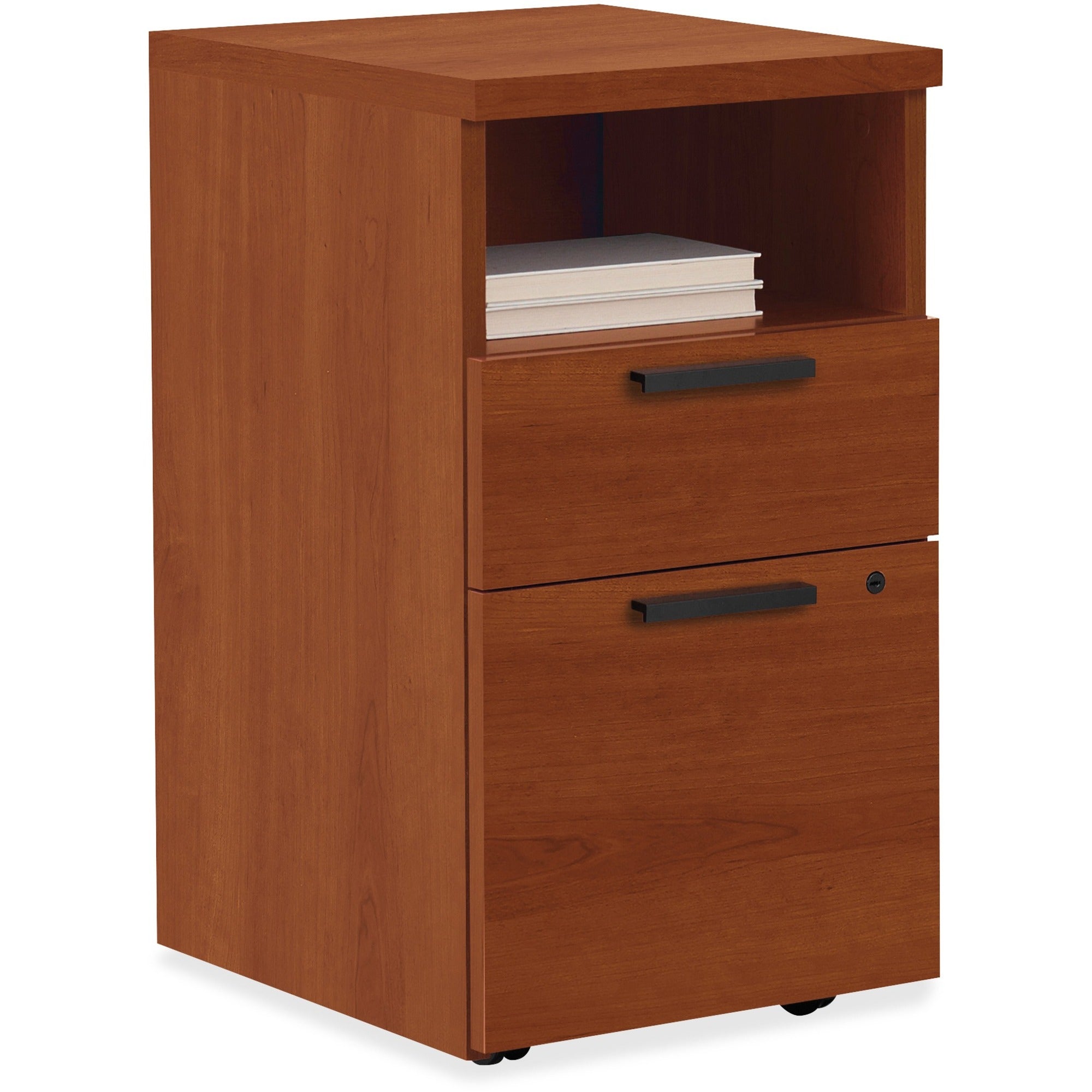 HON 10500 H105109 Pedestal - 15.8" x 18.8"28" - 2 x Box, File Drawer(s) - Flat Edge - Finish: Cognac - 