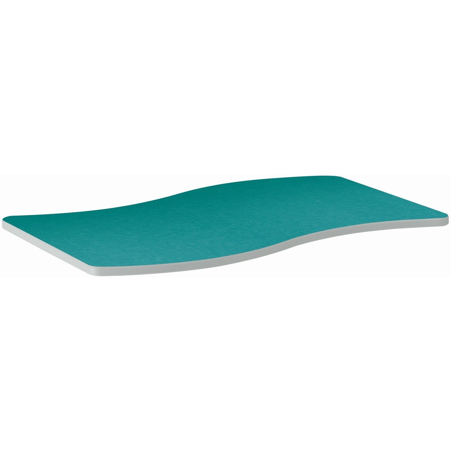 HON Build Series Ribbon Shape Tabletop - For - Table TopRibbon Top - 6 Seating Capacity - 25" to 34" Adjustment x 54" Width x 30" Depth - Moroccan