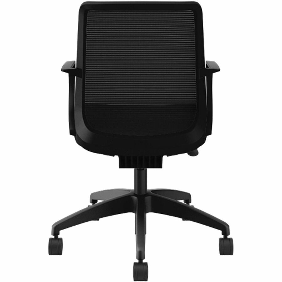 Cliq Office Chair, Supports Up to 300 lb, 17" to 22" Seat Height, Black Seat/Back, Black Base, Ships in 7-10 Business Days