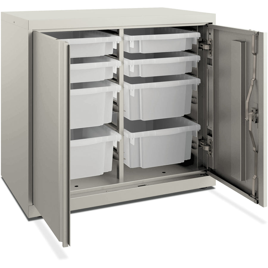 hon-flagship-hfmsc182830rwb-storage-cabinet-30-x-28-lockable-leveling-glide-removable-lock-key-lock-modular-loft-loft_honsc182830lglo - 2