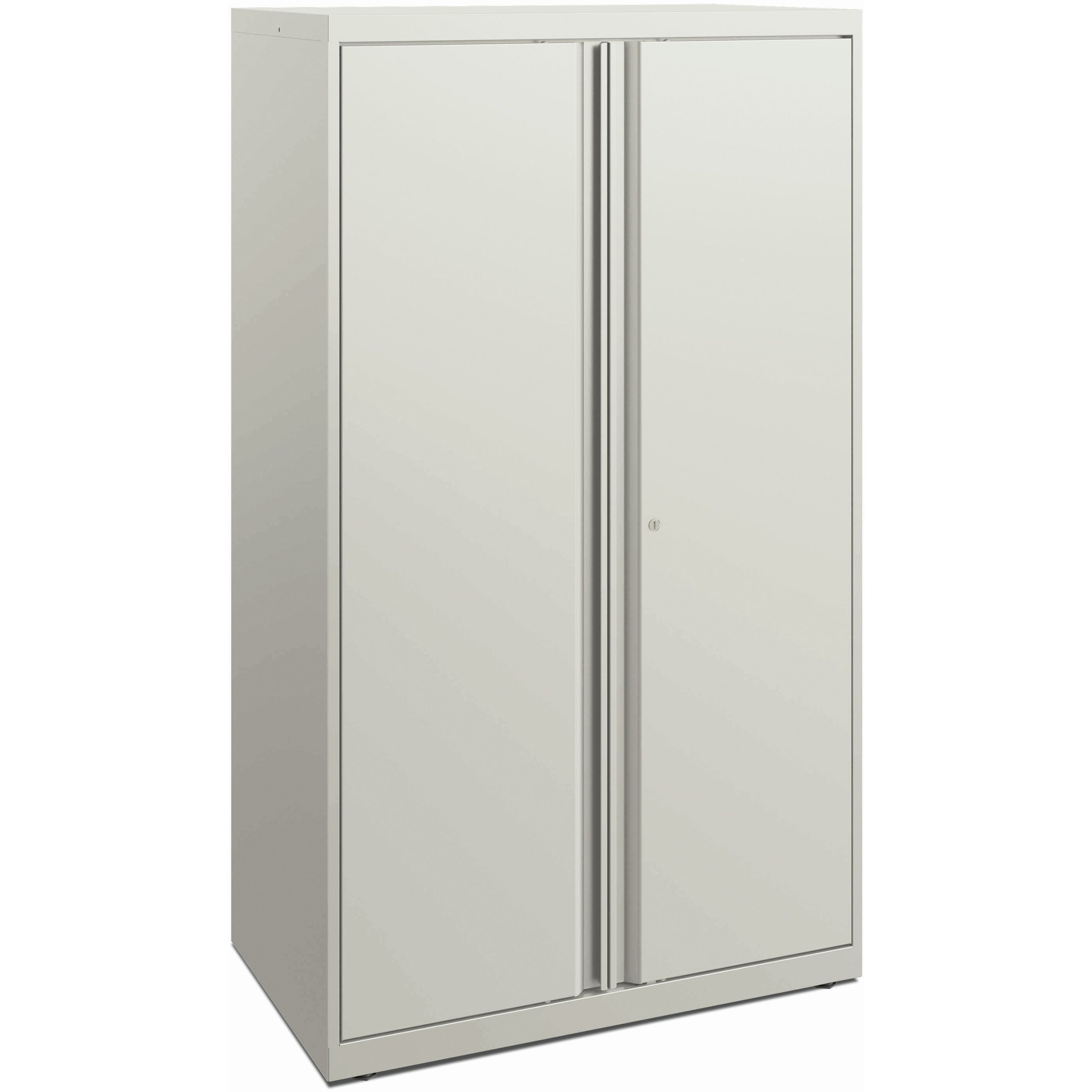 hon-flagship-hfmsc185230rwb-storage-cabinet-30-x-52-lockable-leveling-glide-removable-lock-key-lock-modular-loft-loft_honsc185230lglo - 1