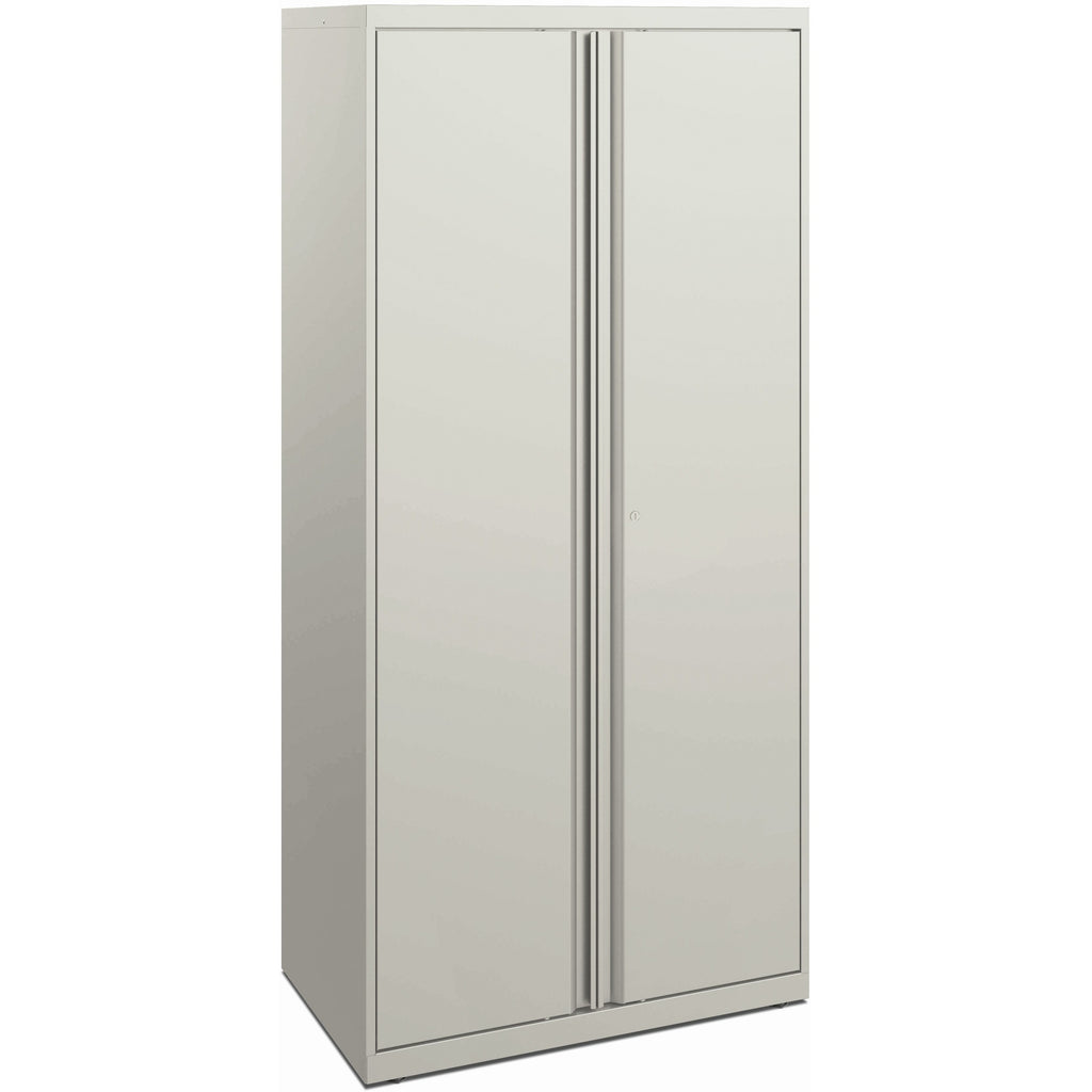 hon-flagship-hfmsc186430rwb-storage-cabinet-30-x-64-lockable-leveling-glide-removable-lock-key-lock-modular-loft-loft_honsc186430lglo - 1
