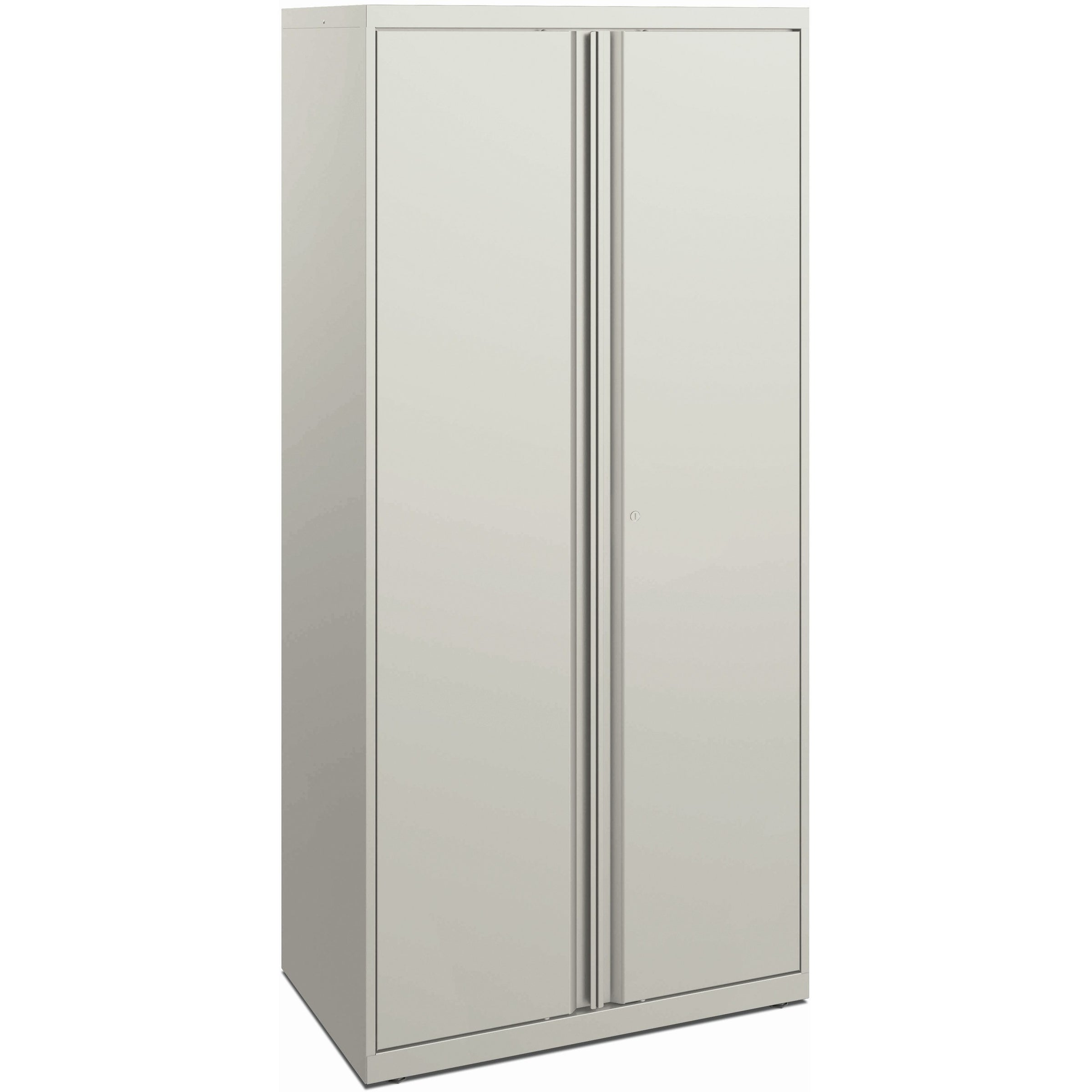 hon-flagship-hfmsc186430rwb-storage-cabinet-30-x-64-lockable-leveling-glide-removable-lock-key-lock-modular-loft-loft_honsc186430lglo - 1